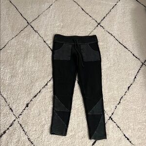 FP Movement Leggings Black and Gray Pants with Pockets